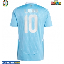 Belgien Romelu Lukaku #10 Auswärtstrikot EM 2024 Kurzarm